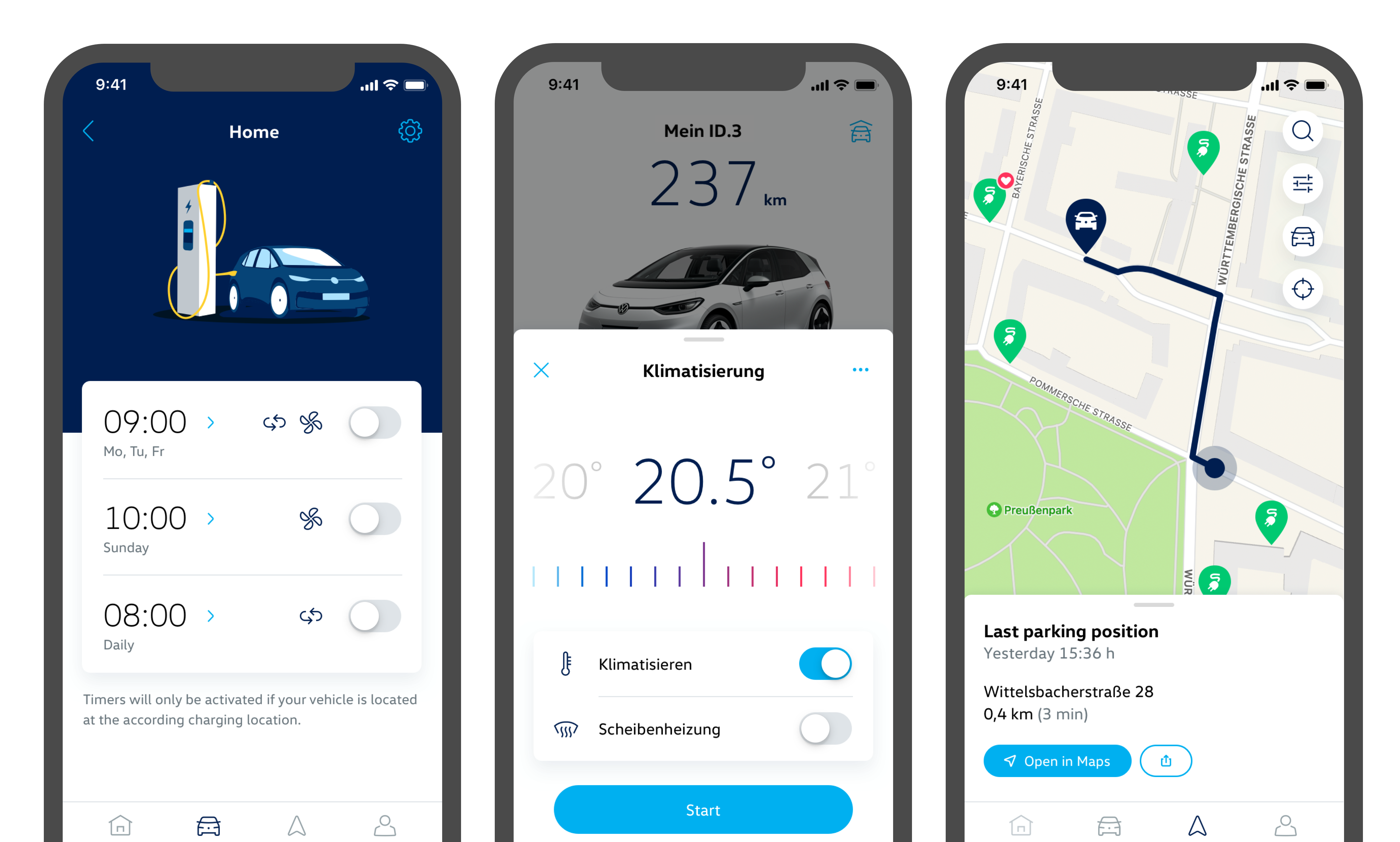 New Volkswagen App — view 2